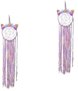 2St catchring sofalandschaft Verständnisvoll bescherung Woolworth Geschenke für Kleinkinder ab 1 Jahr Handgemacht Haushalt Haarnadel Anhänger Ornament Kleine Stirnband Violett