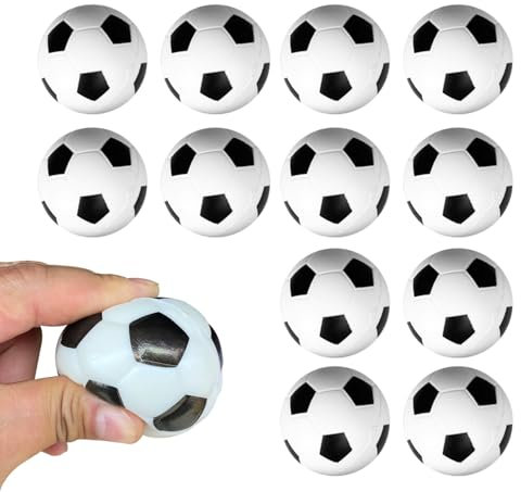 12 Stück Schaumstoffball Softball Fußball Mini Fussball Schaumstoffball Football Antistressball Kinder Kleiner Schaumstoff Ball Klein Softbälle Stressball Schaumstoffbälle Stressbälle Weich Fußbälle
