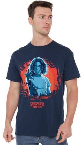 Stranger Things Unisex Strangers Things Eleven Reach Out Unisex T Shirt T-Shirt (Pack of 1)