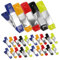 Homoyoyo 25 Piezas clip de resorte abrazaderas metálicas telón de fondo clips abrazaderas pequeños manantiales clips de servicio pesado Mini abrazaderas de primavera miniclips planchar