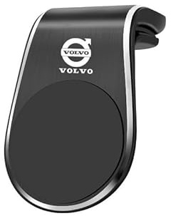 YANGFEIYA Magnetische Autohalterung für Volvo V40 V50 V60 V70 V90 Cross Country Rdesign, Lüftungsschlitz-Autohalterung KFZ Handy Halterung Handyhalterung Auto Magnet,Black