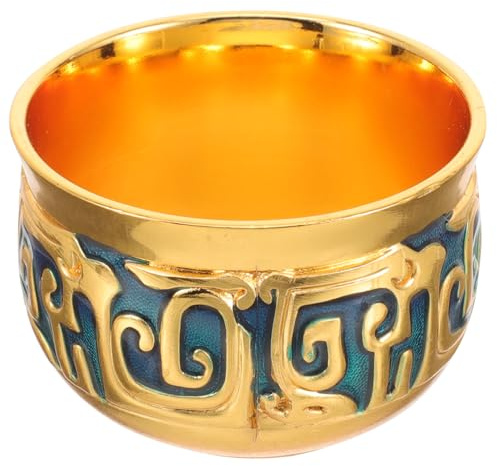 VALICLUD da Vino in Metallo e Leggero Bicchiere Decorativo per Degustazione Design Raffinato per e Uso Portatile