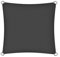 ESTEXO Sonnensegel Sonnenschutzsegel Sonnendach Sonnenschutz UV-Schutz Sichtschutz HDPE Anthrazit 5x5m (Quadrat)