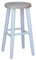k koma RUND BARSTUHL 61CM BUCHENHOLZ HOCKER NEU WEIß LOFT Restaurant (UNBEHANDELT)