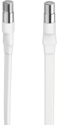 Hama Fensterdurchführungskabel, F-Stecker weiblich - F-Stecker weiblich