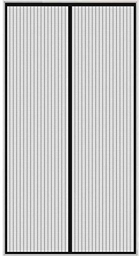 Zanzariera Magnetica 140x240 Tenda Insetti Zanzare Mosche Api Vespe con Calamita per Porte Balcone Finestre Chiusura Automatica