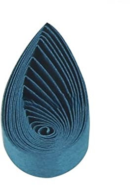 ODETOJOY Papier Quilling 10mm blanc Bandes de Papier, 120 Bandes 54cm Bande Quilling Papier 10mm Sarcelle