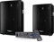 IBIZA Sound Light - Pack Sono Karaoke 600w avec 2 Enceintes Sono 300W - 1 Ampli HiFi 100w Bluetooth et USB - 2 Micros filaires - Câble HP et Câble PC OFFERTS - Anniversaire Soiree Famille Fiesta
