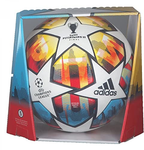 Adidas UCL Finale Pro St. Petersburg Ball H57815, Unisex Footballs, Multicolour, 5 EU