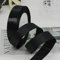 ZHIHUI Satinband Schwarz 20mm, 22 Meters Dekoration Geschenkband Fein Schleifenband, Stoffband für Luftballons, Hochzeit, Taufe und Geburtstag Geschenke Der Valentinstag Verpackung von Geschenken