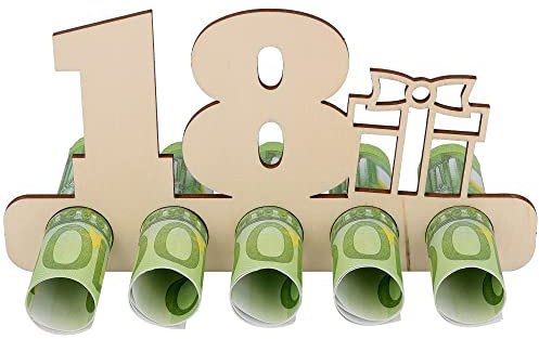 Spruchreif | Witziges Geldgeschenk 18 – Originelle Gutscheinverpackung für 18. Geburtstag | Perfekte Geschenkidee für junge Erwachsene