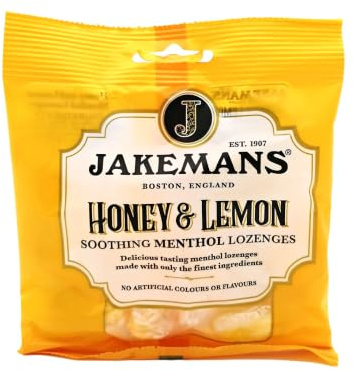 Jakemans Honey & Lemon Soothing Menthol Lozenges 73g