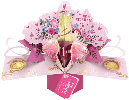 On Your First Mother's Day Time To Celebrate Mum Pop Up Card New Mum Cards POP029M19
