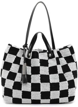 SURI FREY July City Shopper L Black/White