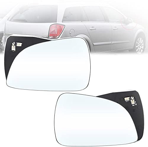 Aussenspiegel Glas, für Opel Astra H 2009-2011 Links Oder Rechts Spiegelglas Ersatz, Auto Seitenspiegel Beheizbar Wasserdicht,Right-1pc