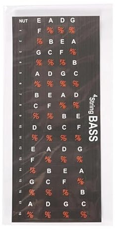 1 Blatt Bass Scales Aufkleber Griffbrett Griffbrett Note Label Gitarre Griffbrett Aufkleber Papier Gitarre Bass Akkord Aufkleber Bass Gitarre Aufkleber Bass Griffbrett Aufkleber Bass Gitarre Note