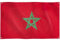 Runesol Bandera de Marruecos, 91x152cm, 3ft x 5ft, 4 Ojales, Ojal en Cada Esquina, Bandera Marroquí, العلم المغربي, Banderas Premium, Exterior, Colores Vívidos, Día de la Independencia