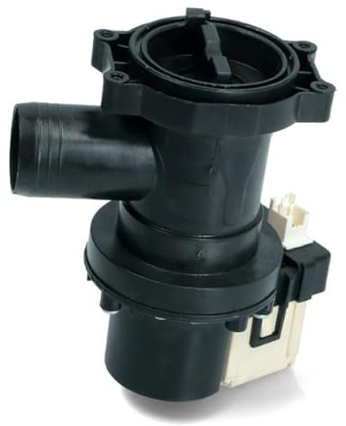 BSSTORE Pompa Scarico Magnetica Lavatrice 30W Compatibile Con Vari Marchi E Modelli Equivalente A 480111100786