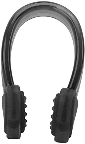 Wasserdichte Schwimm-Nasenklammer, Surf-Nasenklammer, Schwimm-Nasenklammer-Stecker, Sport-Reisetaschen (BLACK)