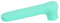 sourcing map Silicone Door Handle Cover, Silicone Anti-Static Door Knob Cover Anti-Collision Door Handle Protector for Flat Door Handle Lever, Green