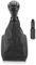 1neiSmartech Set Schaltknauf und Schaltsack aus Kunstleder, kompatibel mit Peugeot 206, 206 Plus, 406 - mit Kunststoff-Adapter und Rahmen für Schalthebel