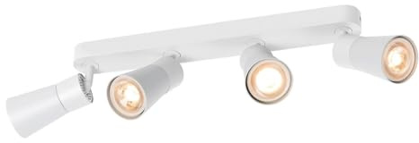 SLV PURI 2.0 Cone, Wand- und Deckenaufbauleuchte, long, 4 x max. 6 W GU10, weiß