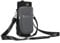 Nuovoware Water Bottle Carrier Bag, 750ml Water Bottle Holder with Strap, Adjustable Shoulder Hand Strap 2 Pocket Water Bottle Sling Bag Neoprene Sleeve for Hiking Travelling, Black/Gray