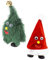 UPKOCH Einzigartiger Laufender Weihnachtsbaum Weihnachtsmannmütze Spielzeug Tanzende Weihnachtsmütze Singende Weihnachtsmütze Bewegliche Weihnachtsmütze Für Kinder