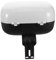 TOPPERFUN Tail Storage Box for Electric Bike Scooter and Motorcycle Rear Box with Mechanical Lock Versatile White Design for Rear Luggage and Mobility Scooter