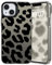 ZCDAYE Case for iPhone 13/14,Cute Stylish Bows Leopard Pattern Printed Phone Case, TPU Shockproof Protective Shell Women Girls Cases Phone Cover for iPhone 13/14, Black Leopard