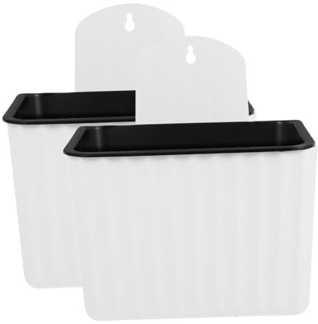 Toddmomy Selbstbewässernder Hängepflanzer 2 Stück Kunststoff Blumentopf Für Zimmerpflanzen Automatische Bewässerung Mittlere Größe Stilvolles Design Für Terrasse Und Balkon