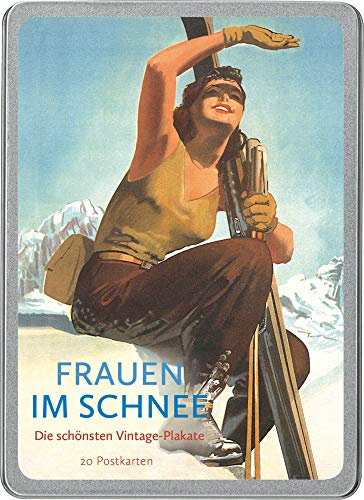 Frauen im Schnee: Die schönsten Vintage-Plakate
