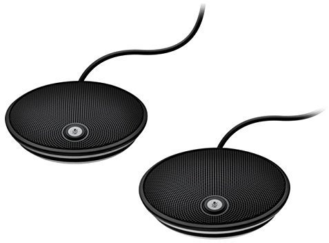 Logitech 989-000171 Group Expansion Microphones for Video and Audio Conferencing (Refurbished)