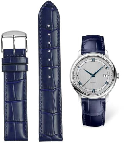 FOUUA Uhrenarmbänder Band Echtes Leder Armband Alligator Geprägte Ersatzarmbänder Armband 12 13 14 15 16 17 18 19 20 21 22 24 mm