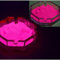 Pigmento additivo polvere ULTRA fluorescente - UV luminescente - si illumina al buio - per resine epossidiche - per creazioni artistiche, fai-da-te e bricolage 100g (Rosa Fluo)