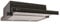 GURARI Flachschirmhaube GCH B 117 BL PRIME, Einbau Dunstabzugshaube 60 cm, Schwarz, Schwarz Glas, 1000m³/h,Sehr Saugstark, 3 Stufen, Abzugshaube, Ablufthaube, Umlufthaube