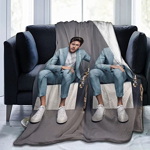 YINGD Flanelldecke Niall Singer Horan Bettwäsche Fleecedecke weiche Thow Decken Klimaanlage Decke für Sofa Couch Wohnzimmer Schlafzimmer