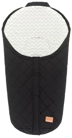 Fillikid Sommerfußsack Light Small Exclusiv/Baby Fußsack 80x40cm / Fußsack Gruppe 0+ für Babyschale Kinderwagenwanne Tragetasche/Universal Kinder Fußsack ab Geburt waschbar