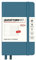 LEUCHTTURM1917 367745 Agenda settimanale e taccuino Pocket (A6) 2024, 12 mesi, Stone Blue, Inglese