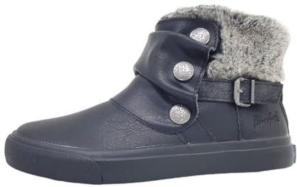 Blowfish Mahokia SHR Damenschuhe Reißverschluss Schaftstiefel Schwarz
