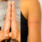 Inkster Tattoo - Karma & Calm Tattoo Doppelpack | Temporäres Tattoo mit EU-Kosmetikzertifizierung - das Original | wasserfest + vegan | revolutionäres 2-Wochen-Tattoo | Klebetattoos + Fake Tattoos