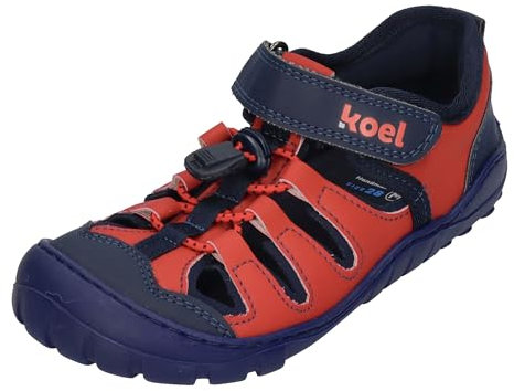 KOEL Barefoot Kinder Sandalen Madison 2.0 - red, Größe:24 EU