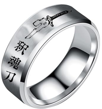 westtrend Anime Jujutsu Kaisen Fushiguro Toji Ringe Cosplay Prop Lasergravur Comic Jujutsu Kaisen Ringe Trendige Dekoration