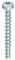 Heco MULTI-MONTI-plus P 7,5 x 40 Rundkopf T-Drive A2K 100 Stk