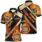 vhasport Personalisierte Gold- und Schwarz-Dartboard-Feuerflammen-Dartshirts für Herren & Damen, Dart-Team-Trikots T2048