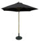 SiMPO LIFESTYLE Parasol Parasol en bois 250 cm 235 g/m² polyester rond UV50 Convient pour les jardins, patios, terrasses