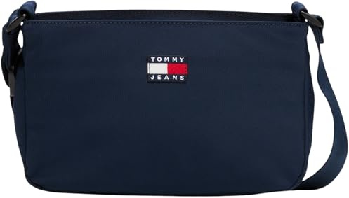 Tommy Jeans Donna Borsa a Spalla Daily con Zip, Blu (Dark Night Navy), Taglia Unica