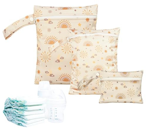 Lueear Lot de 3 Pochettes de Rangement étanches pour et Adultes - pour Camping, Piscine, Voyage, randonnée, Vacances, Attribut Unique, Refer to Description, Unisexe