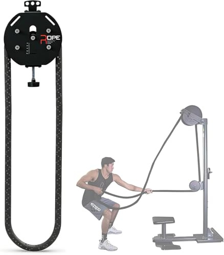 JIMINHUIXIN Sistema de Entrenamiento de Suspensión y Cuerda Infinita para Gym en Casa - Máquina de Resistencia Ajustable para Ejercicios de Cuerpo Completo