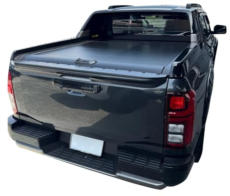 QIFANB Kofferraumabdeckung Rollo Für Mitsubishi L200 2024r Manuelle wasserdichte Rollladenabdeckung Für Ladefläche Cargo Cover